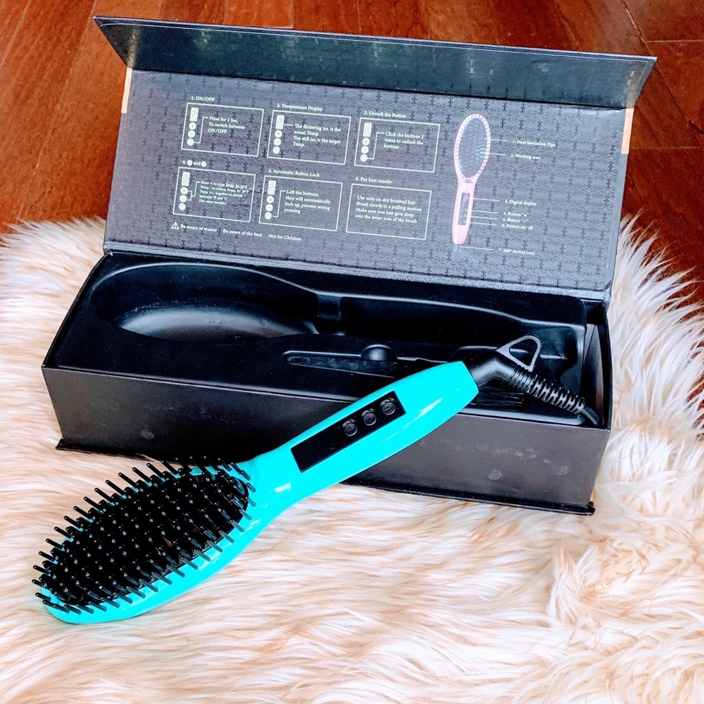 Ceramic Hair Iron Brush